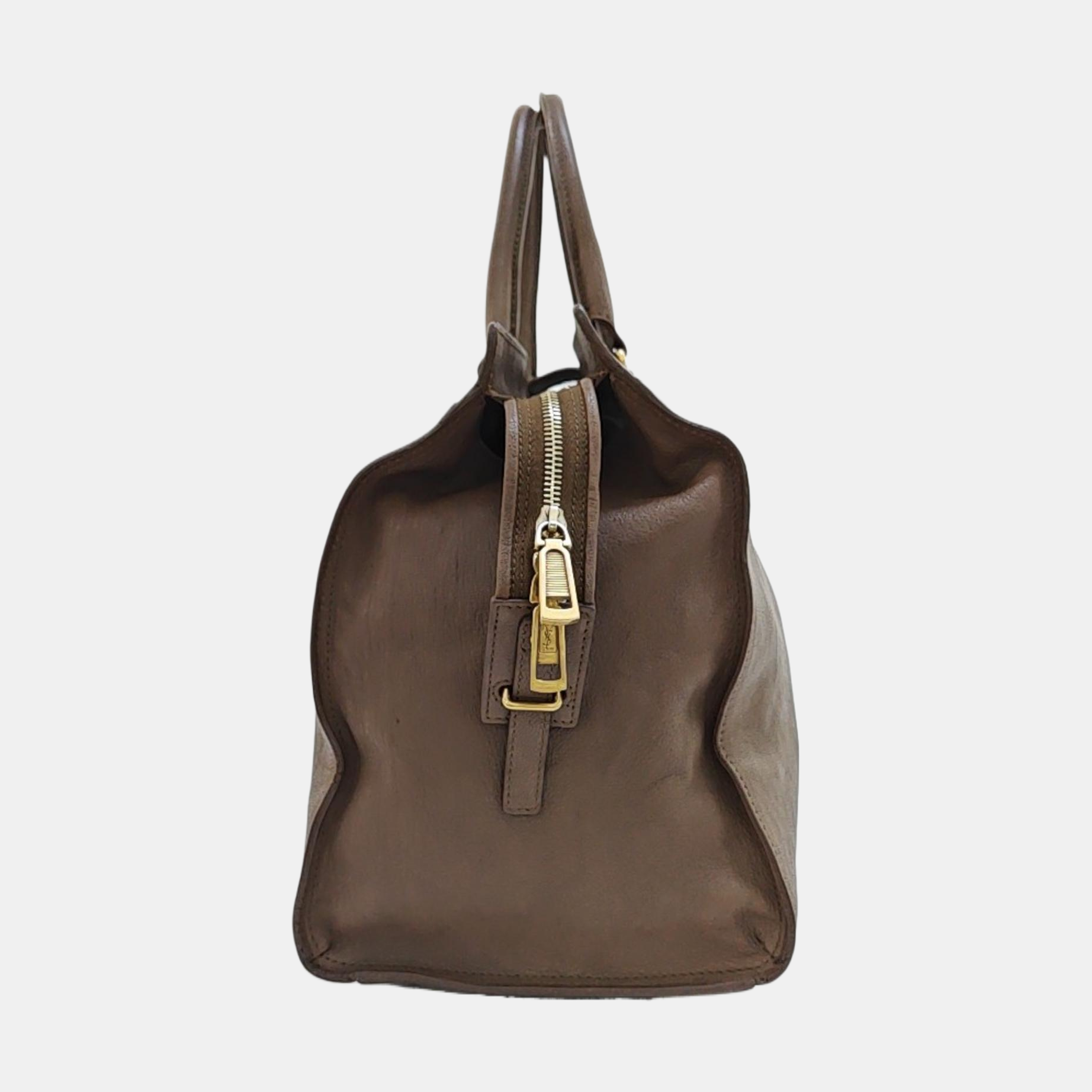 CHYC Y LIGNE Large Calfskin Brown