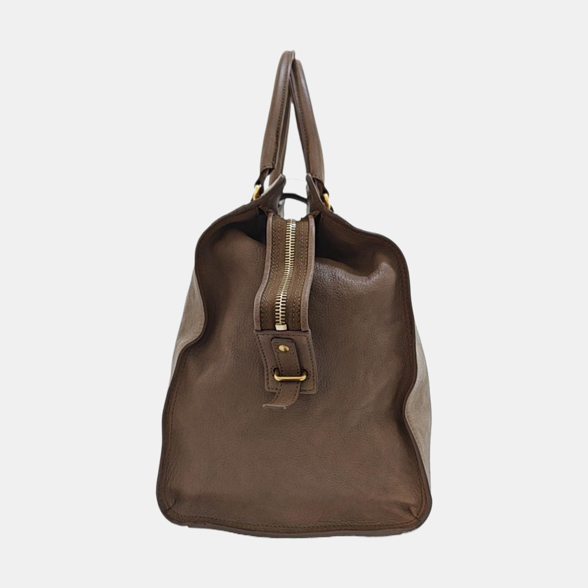 CHYC Y LIGNE Large Calfskin Brown