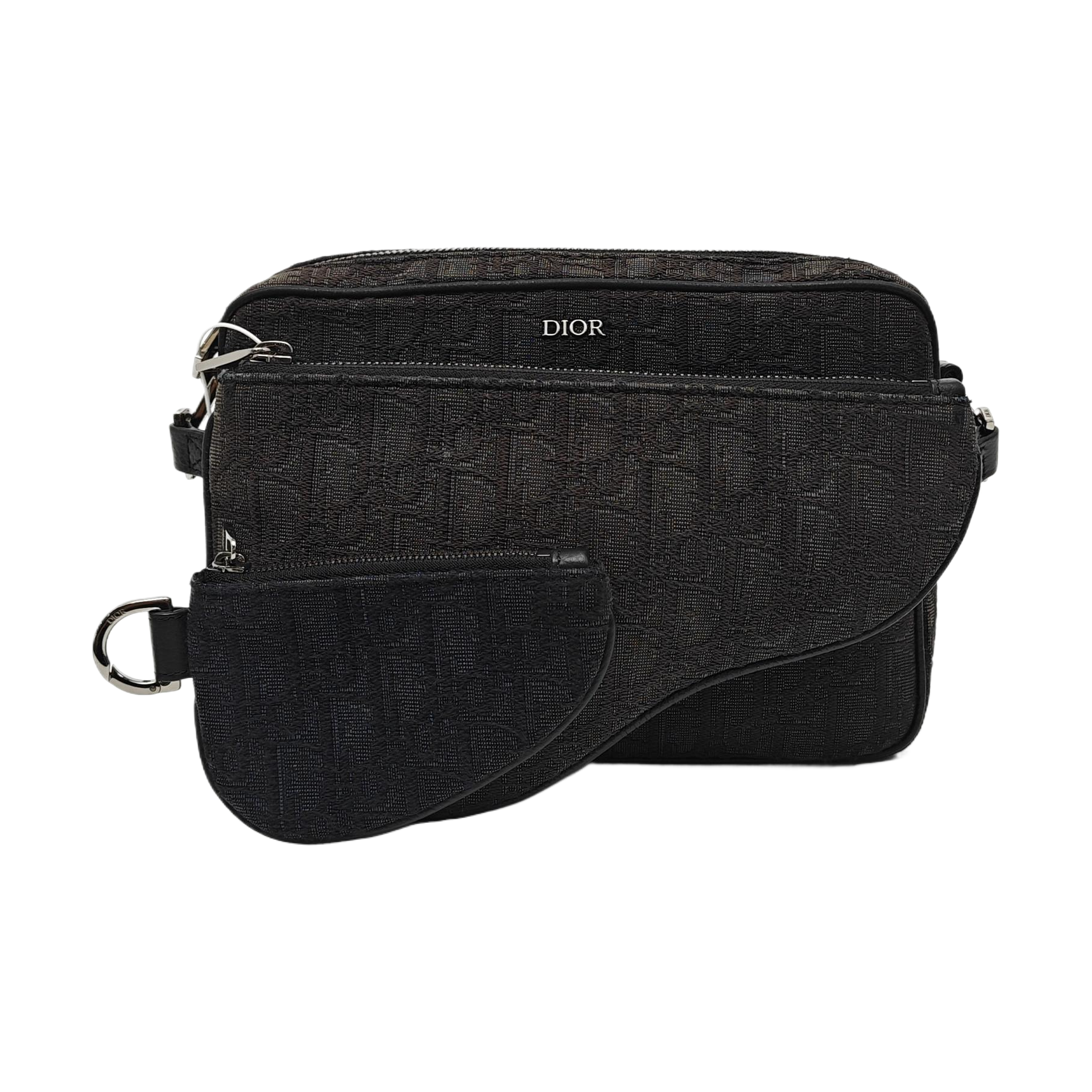 Safari Oblique Fabric Black