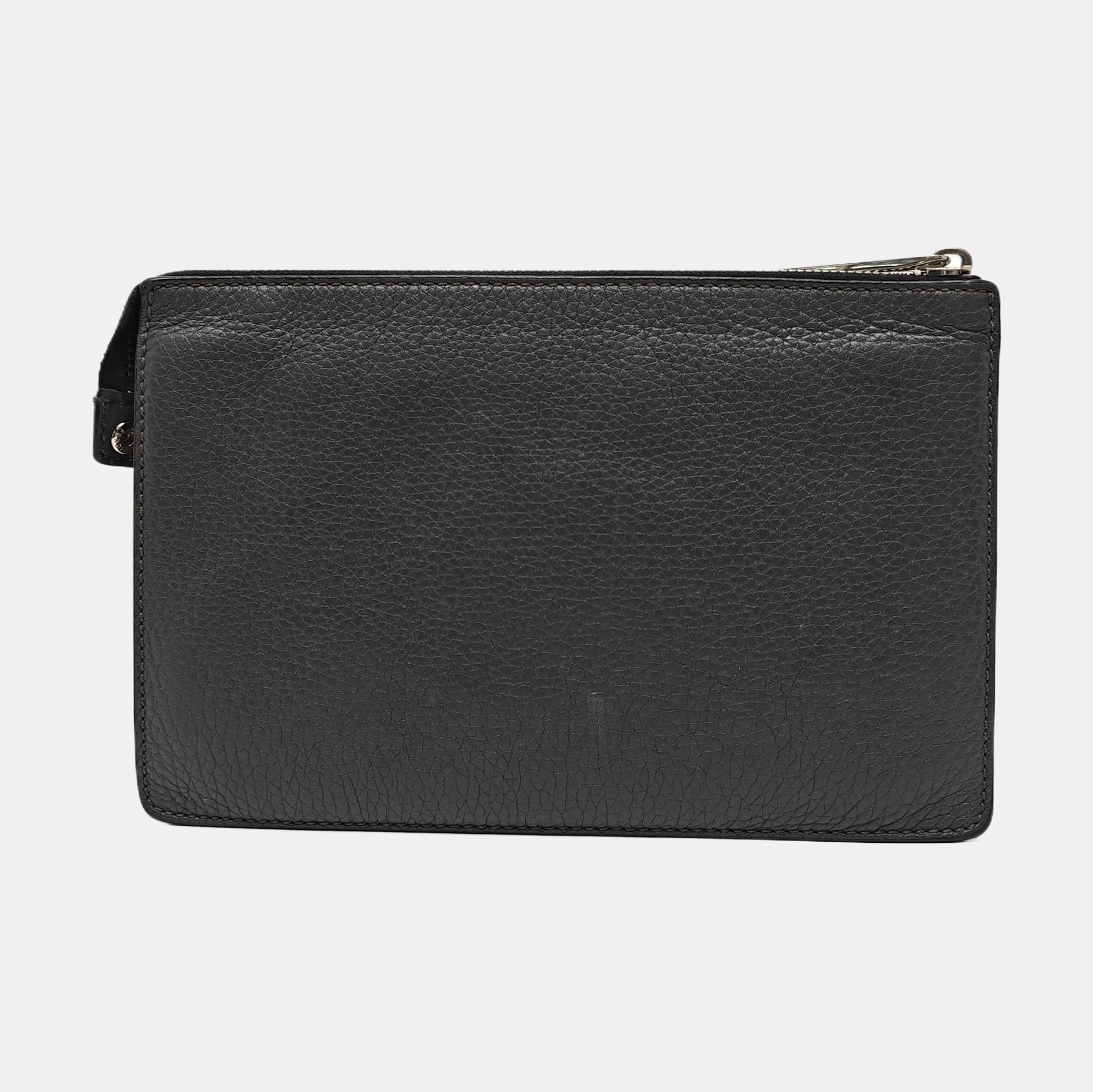 Calfskin Clutch Gray