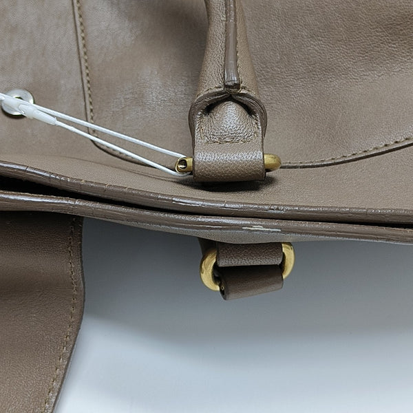 CHYC Y LIGNE Large Calfskin Brown