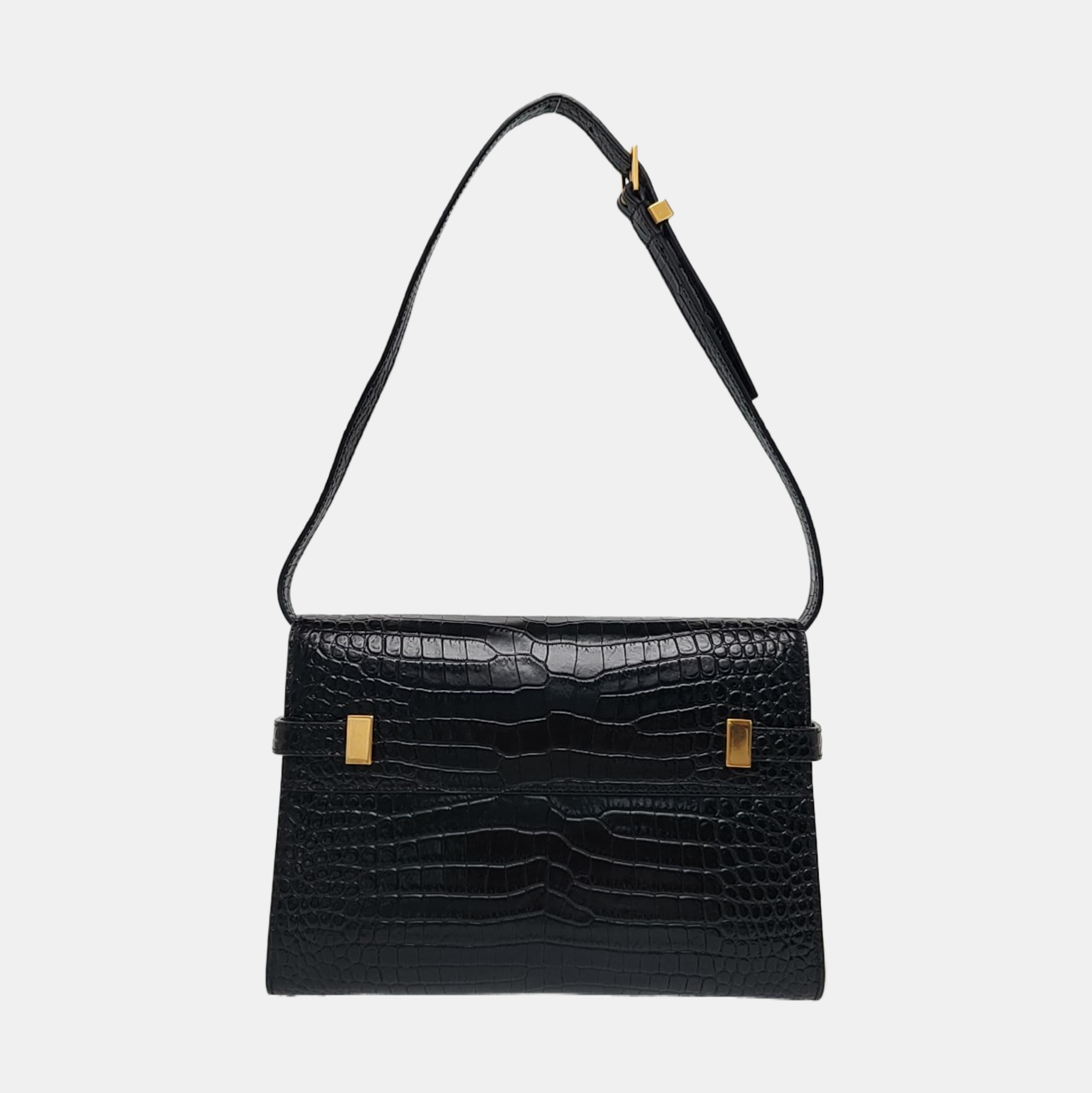 MANHATTAN Small Calfskin Black