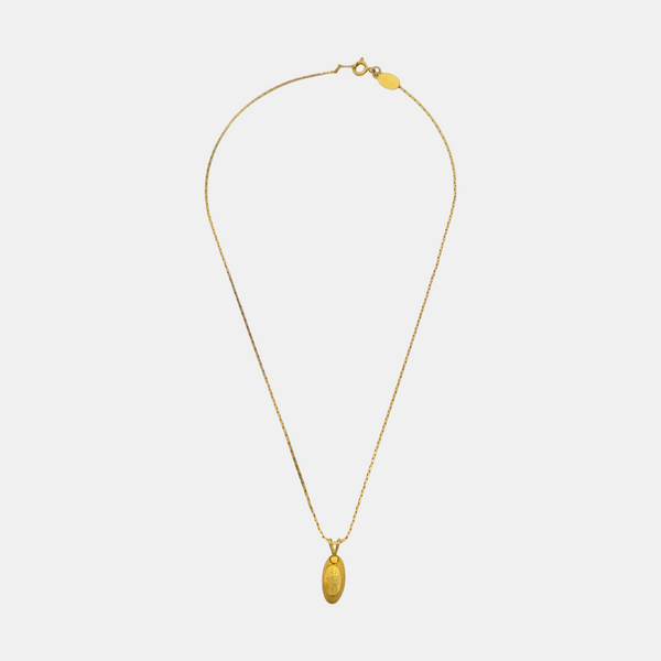 Authenticated pre-owned  G Chain Gold-tone Metal Necklace - Necklace at Looply