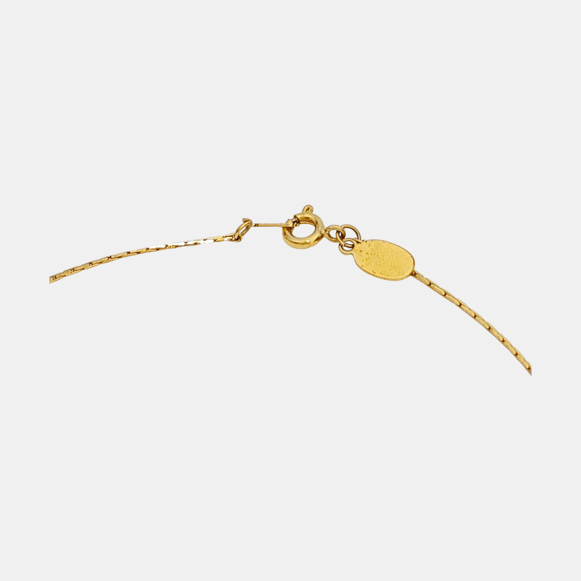 Authenticated pre-owned  G Chain Gold-tone Metal Necklace - Necklace at Looply