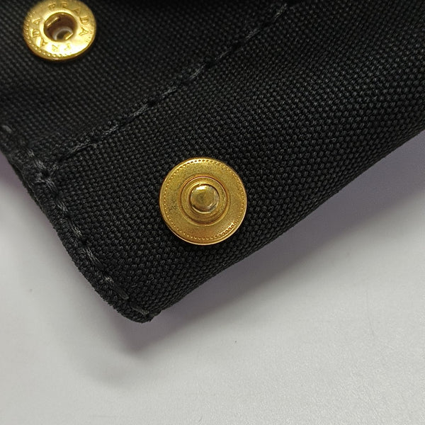 Denim Quilted Canvas Black