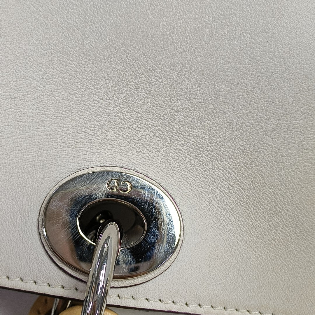 Diorissimo Calfskin White