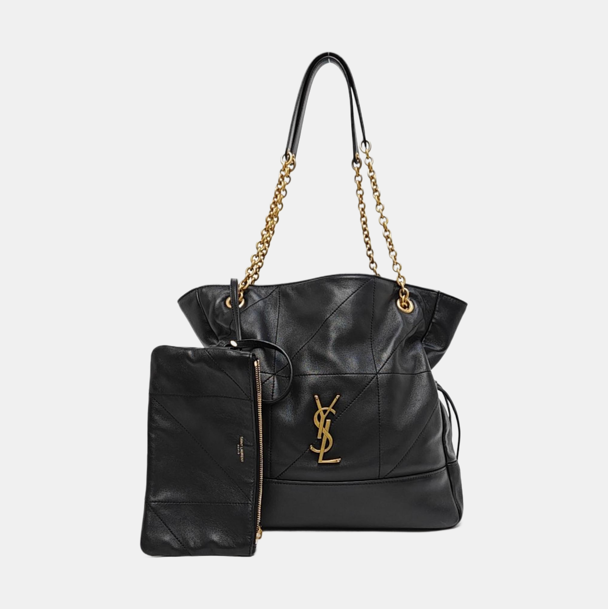 JAMIE SHOPPING Small Quilted Lambskin Black