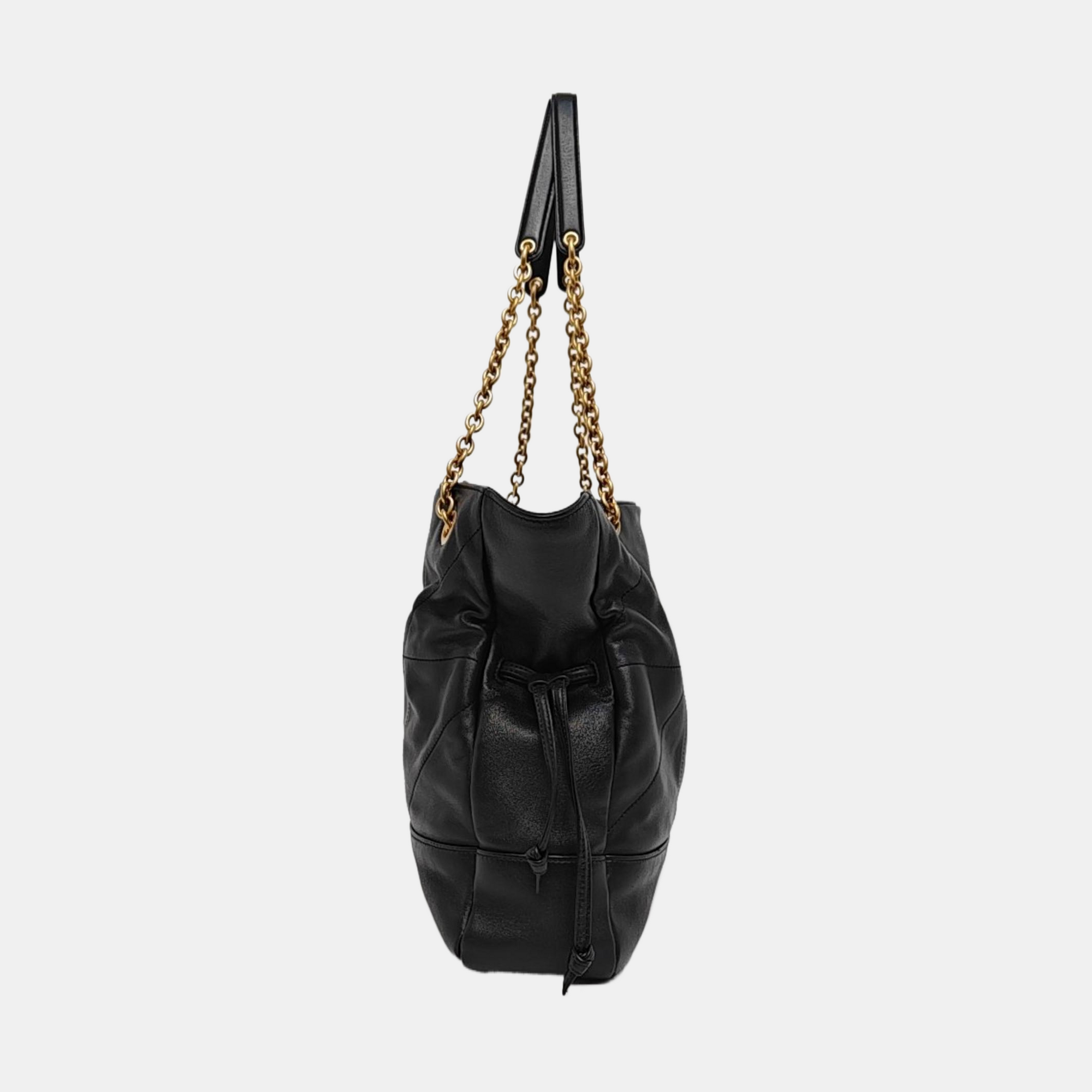 JAMIE SHOPPING Small Quilted Lambskin Black