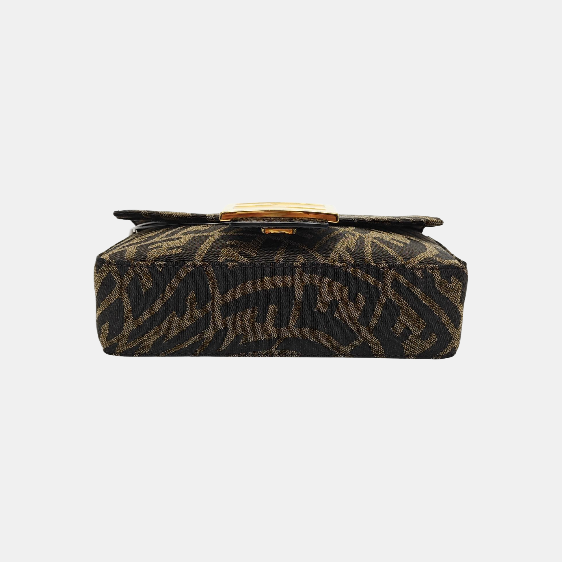 Baguette Small Fabric Brown