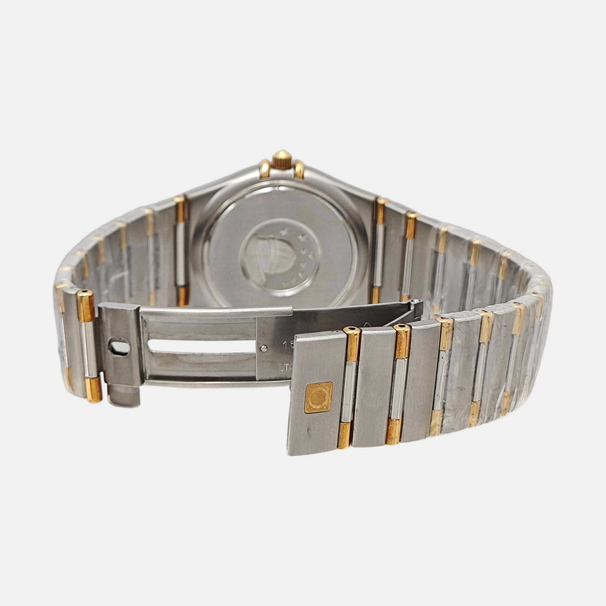 33.5mm White Quartz Watch