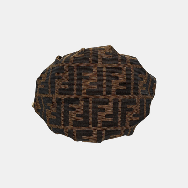 Canvas Top Handle Bag Brown