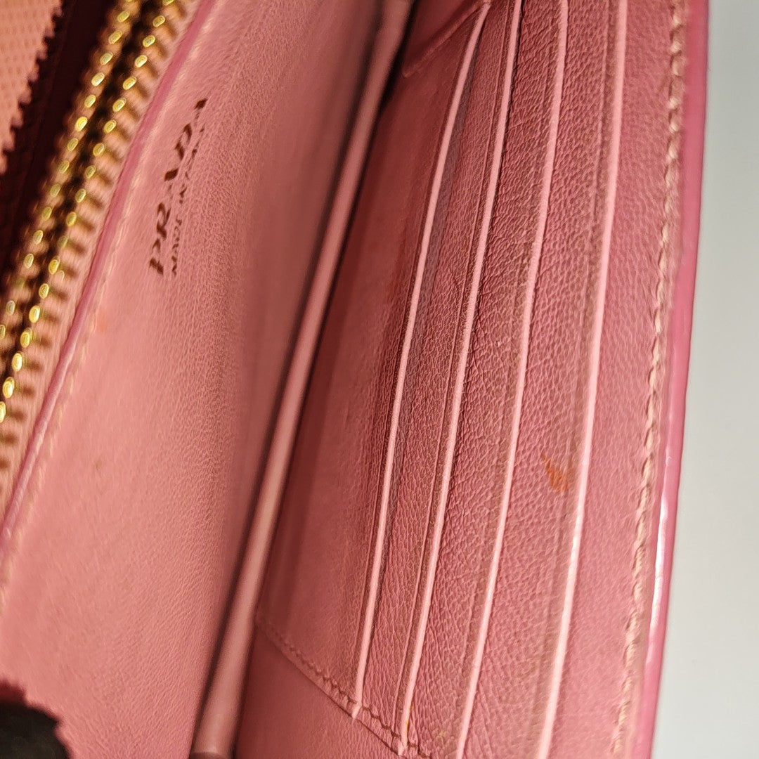 Calfskin Shoulder Bag Pink