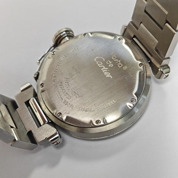 35.5mm Black Automatic Watch