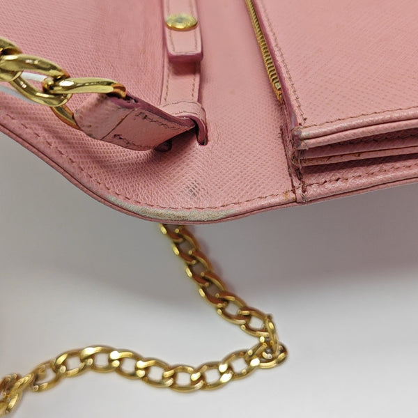Calfskin Shoulder Bag Pink
