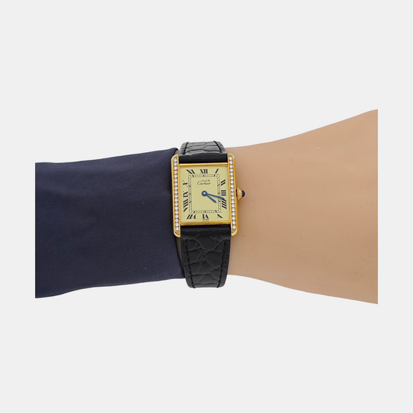 23.3mm Gold Quartz Watch