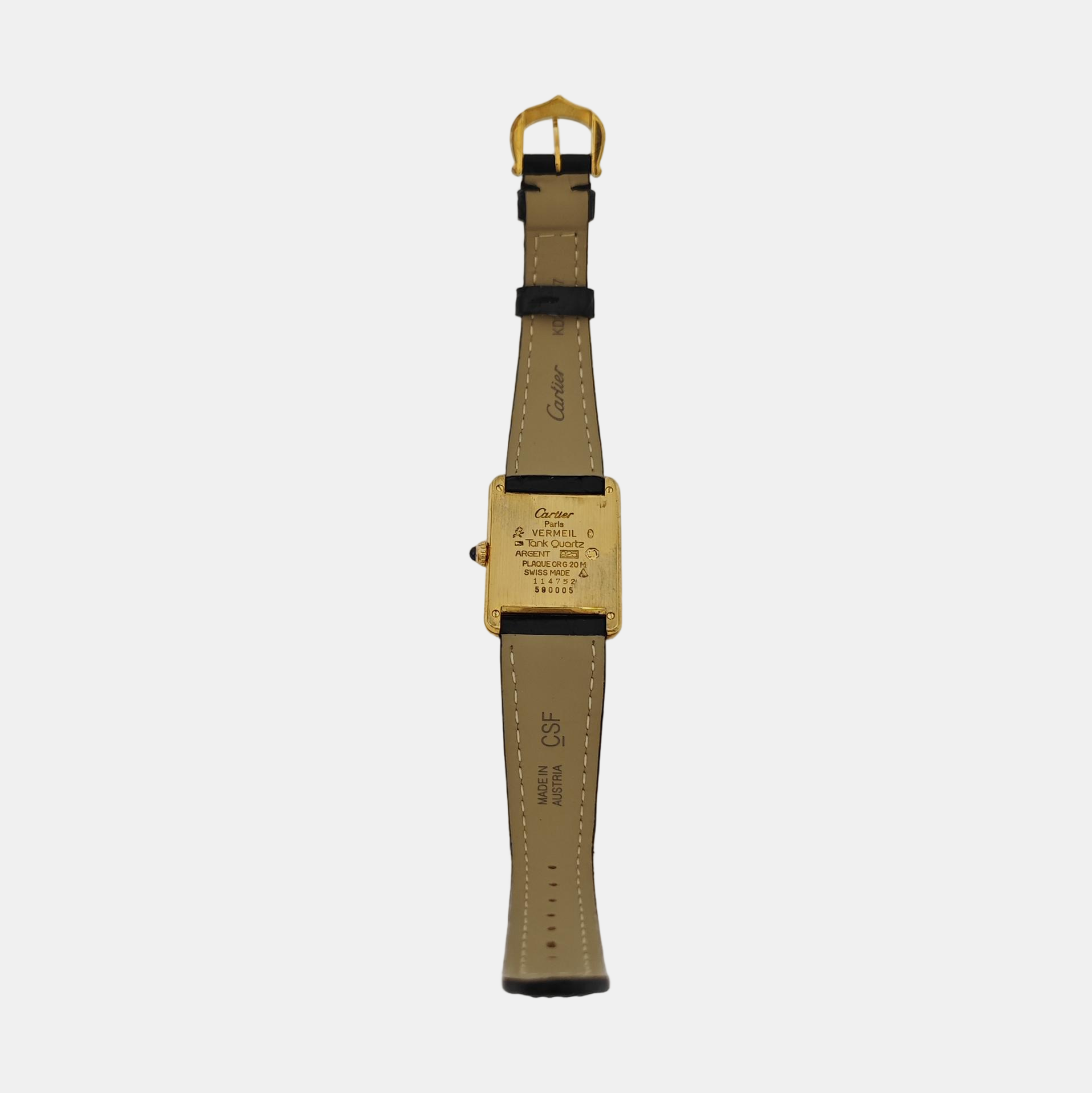 23.3mm Gold Quartz Watch
