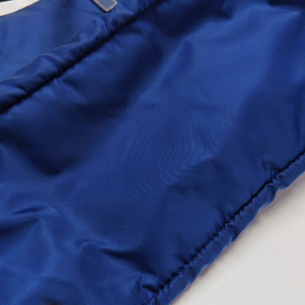 Nylon Tote Bag Blue