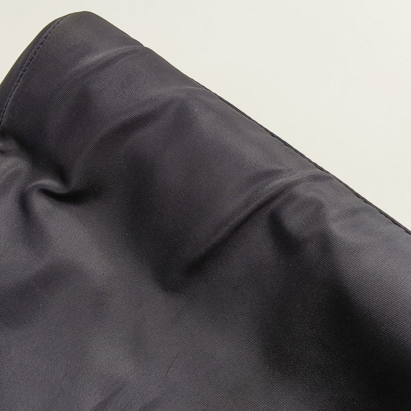 Nylon Top Handle Bag Blue