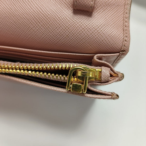 Saffiano Calfskin Crossbody Bag Pink