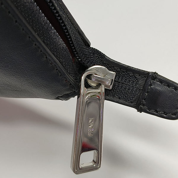 Coated Canvas Crossbody Bag Gray