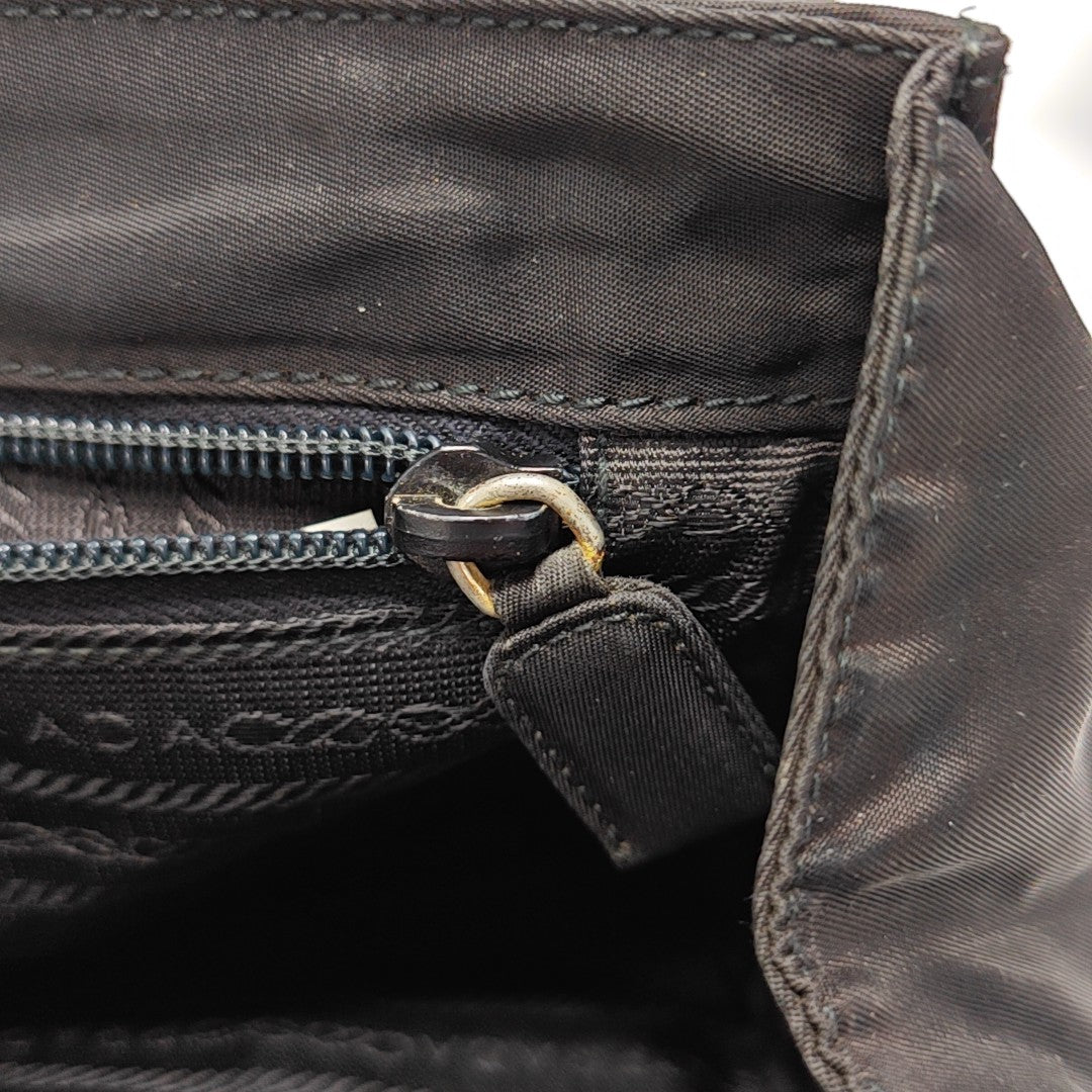 Nylon Tote Bag Black