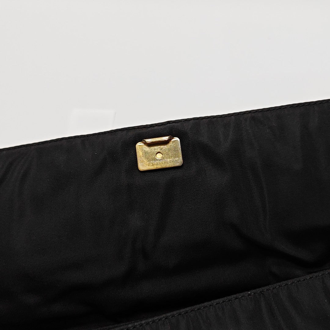 Nylon Tote Bag Black
