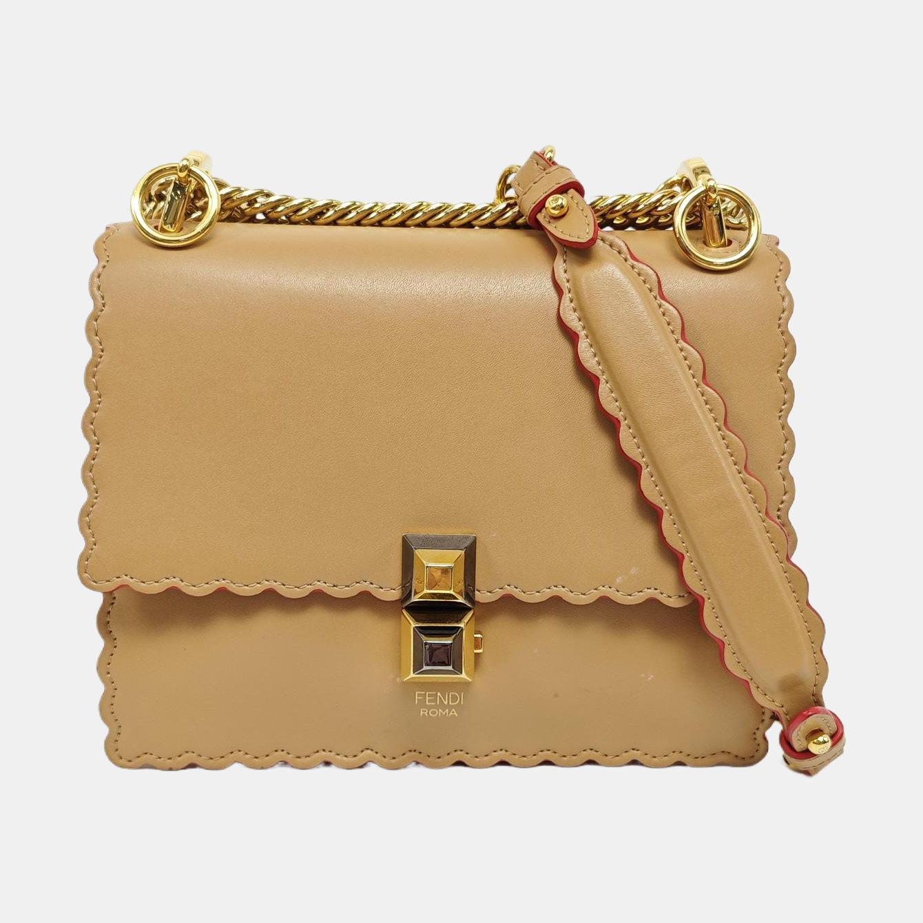 Kan I Mini Calfskin Brown