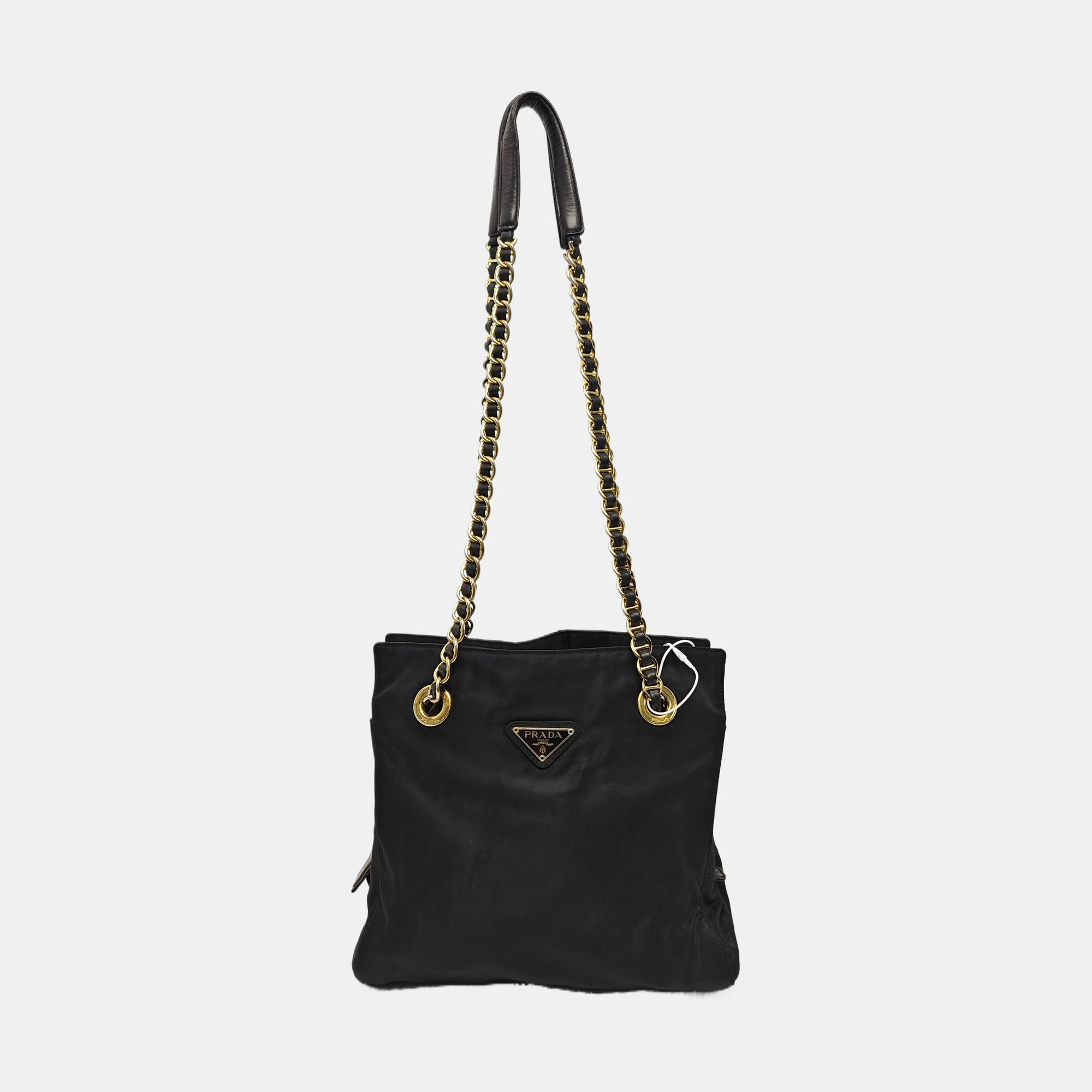 Nylon Tote Bag Black