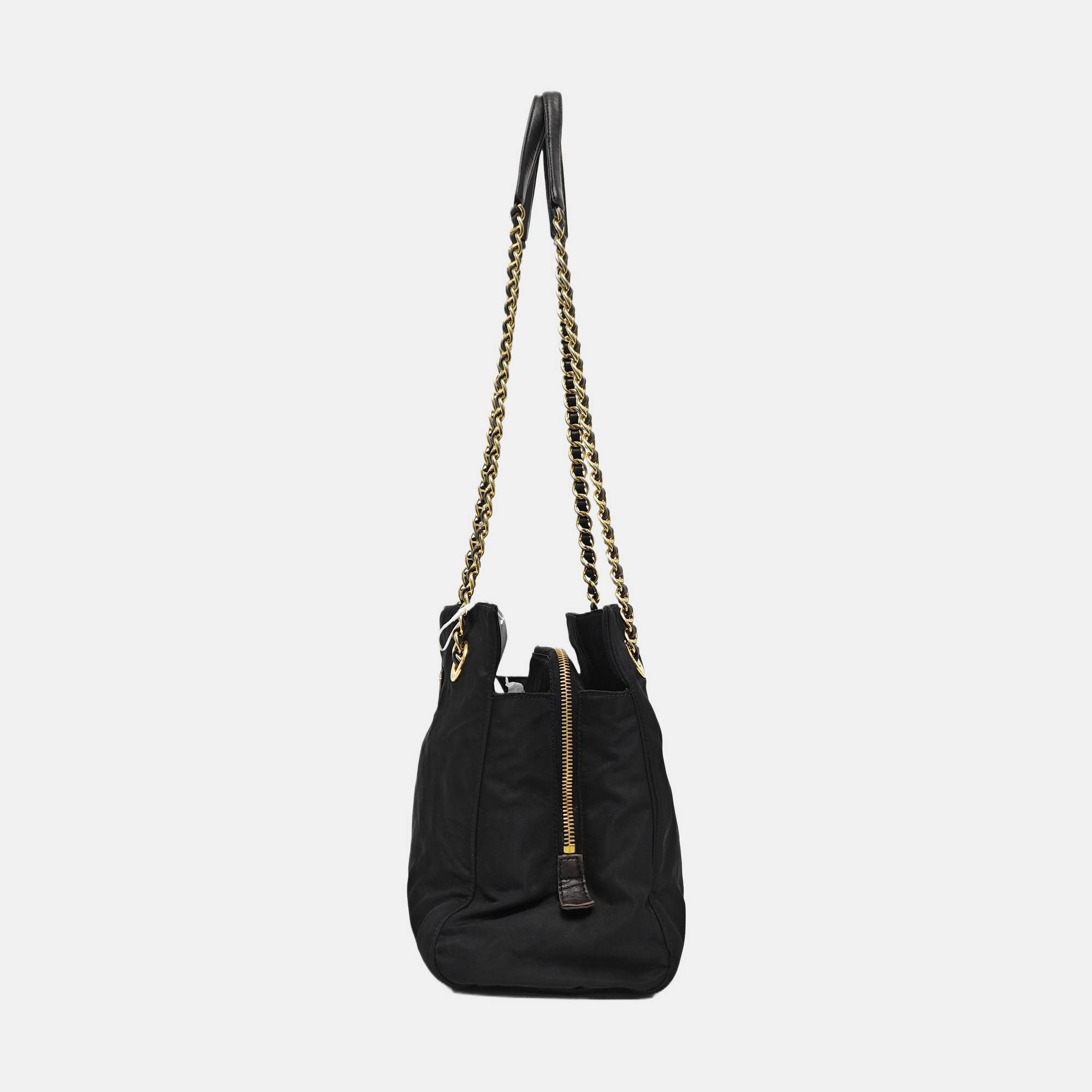 Nylon Tote Bag Black