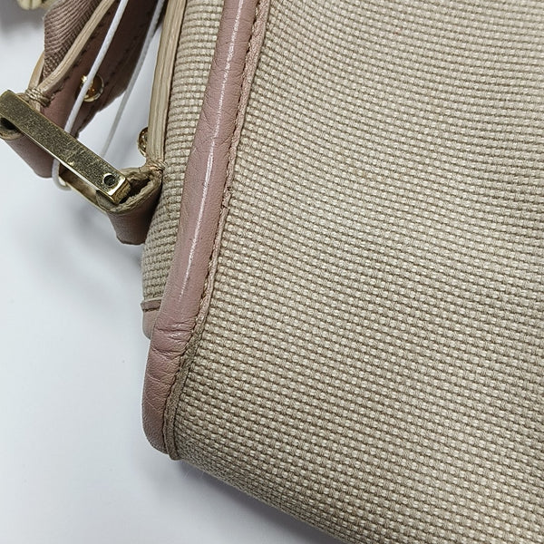 Canvas Shoulder Bag Beige