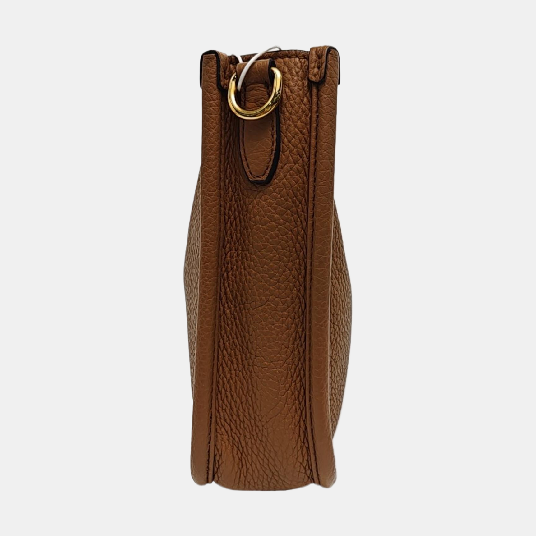 Calfskin Shoulder Bag Mini Brown
