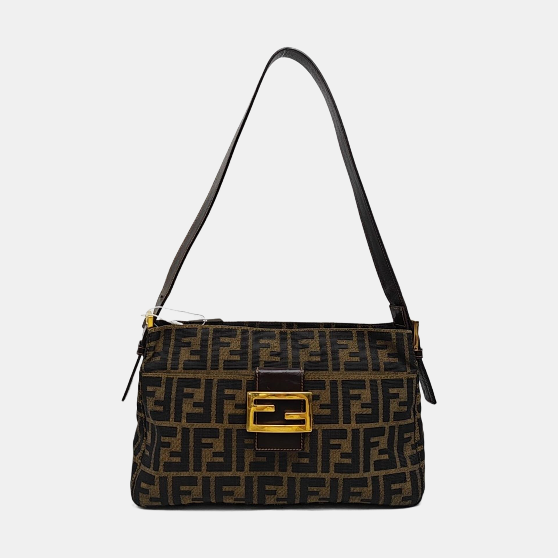 Canvas Shoulder Bag Brown