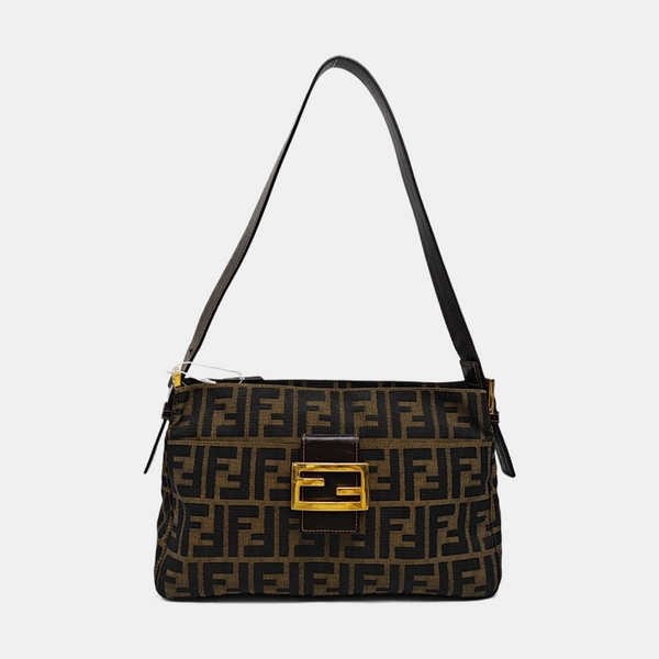 Canvas Shoulder Bag Brown