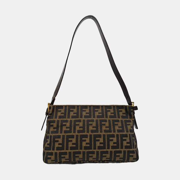 Canvas Shoulder Bag Brown