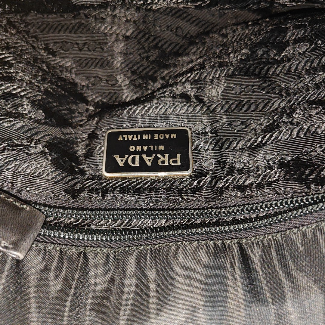 Nylon Tote Bag Black