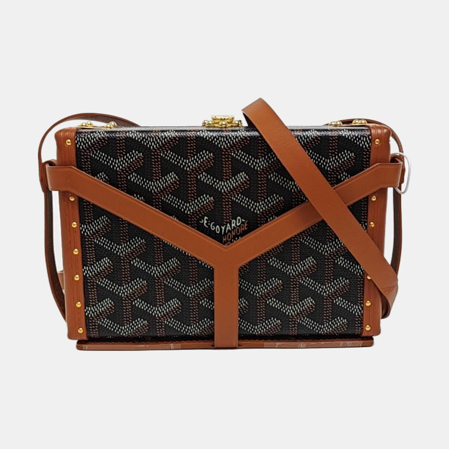 Minaudière Coated Canvas Black