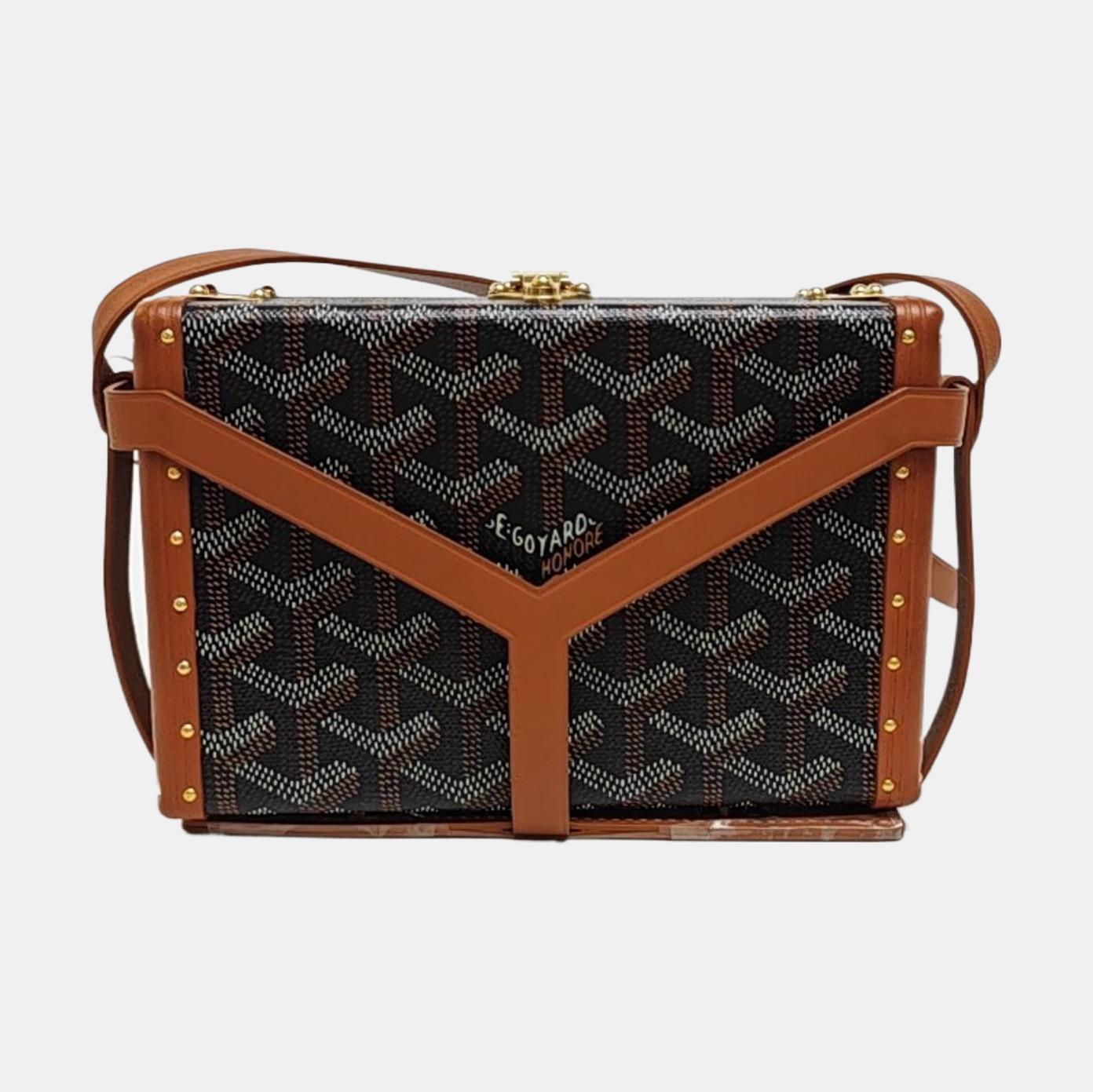 Minaudière Coated Canvas Black