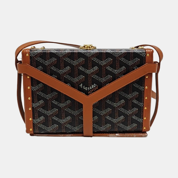 Minaudière Coated Canvas Black
