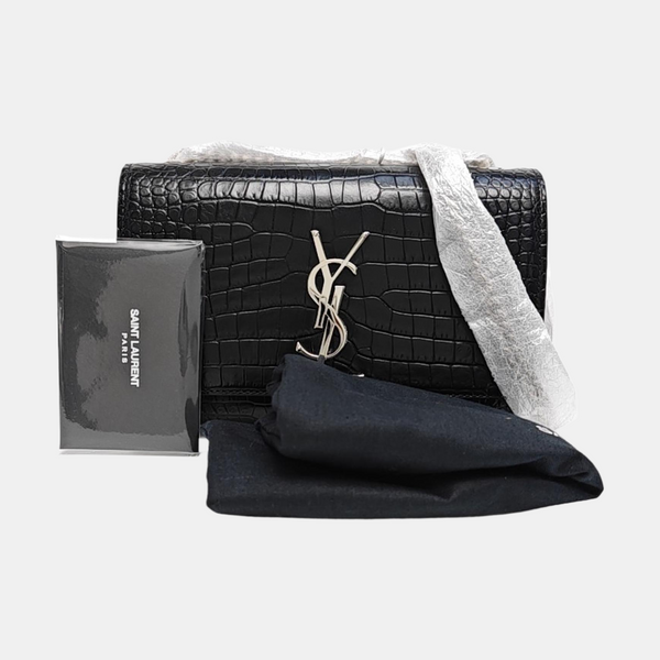 KATE Small Calfskin Black