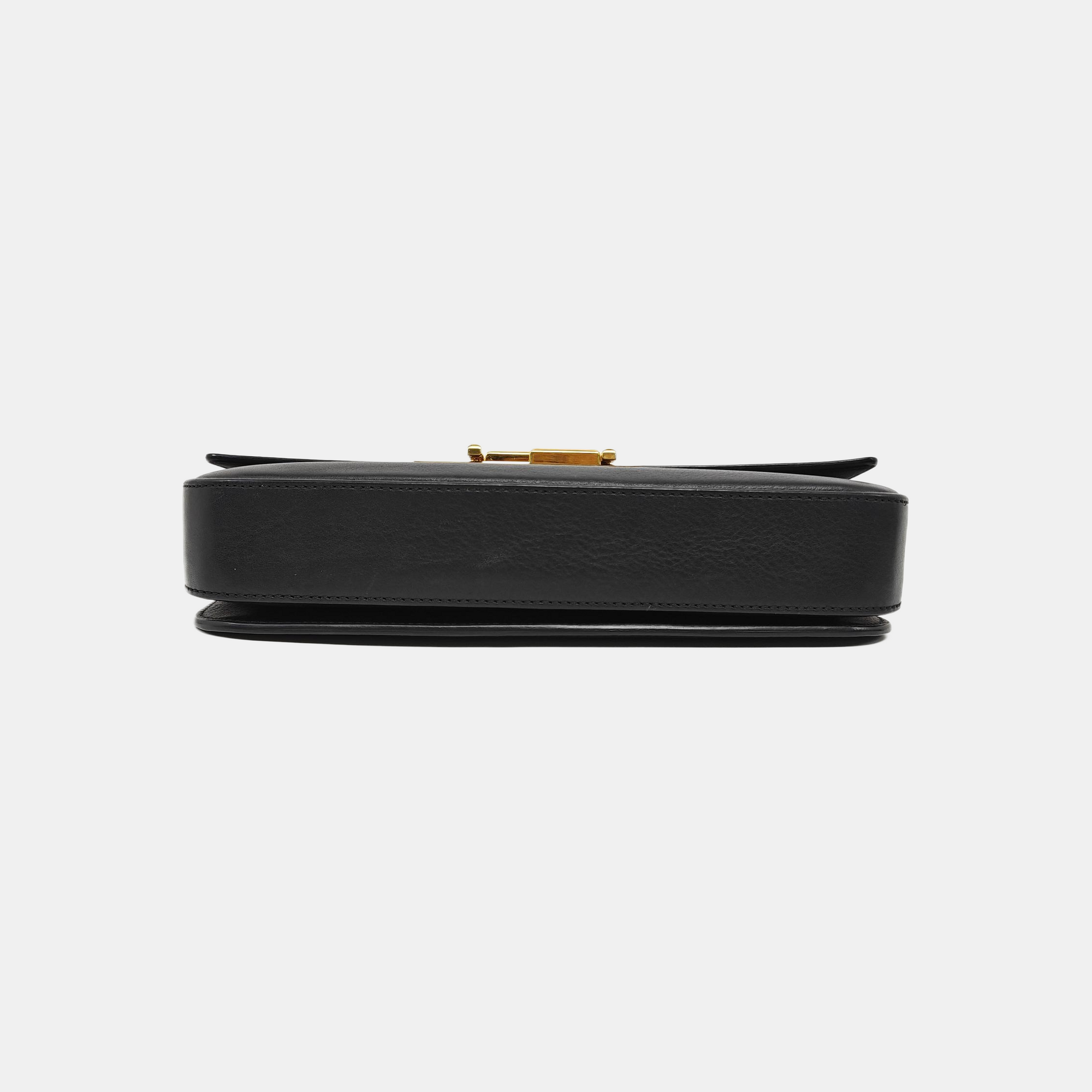 Calfskin Crossbody Bag Black