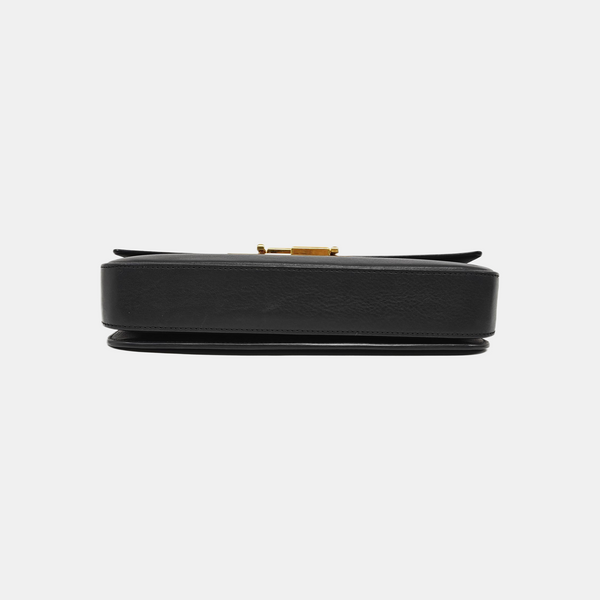 Calfskin Crossbody Bag Black