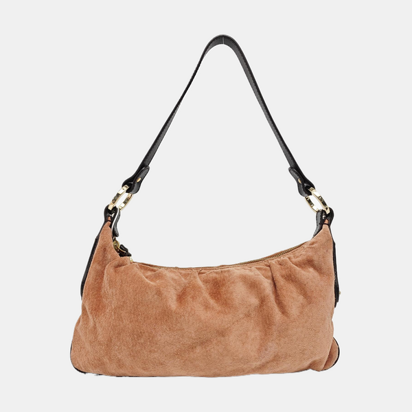 Suede Shoulder Bag Pink