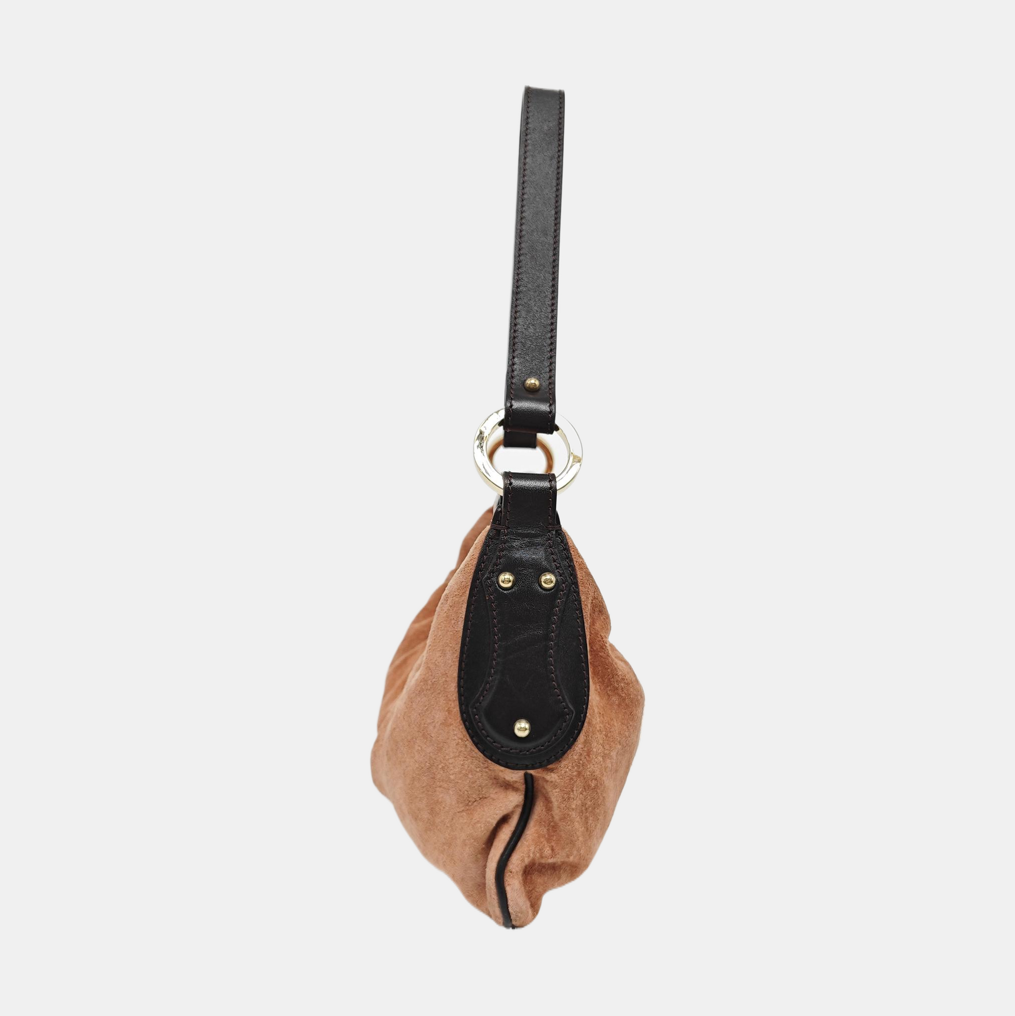 Suede Shoulder Bag Pink