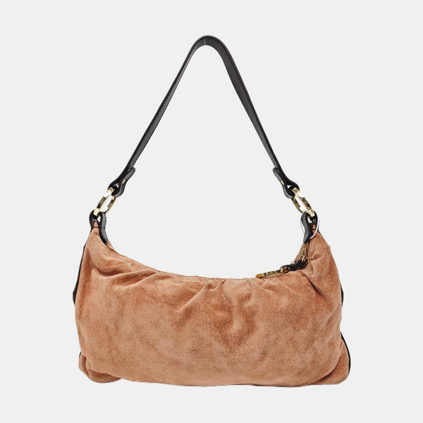 Suede Shoulder Bag Pink