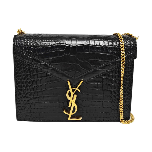 CASSANDRA Medium Calfskin Black