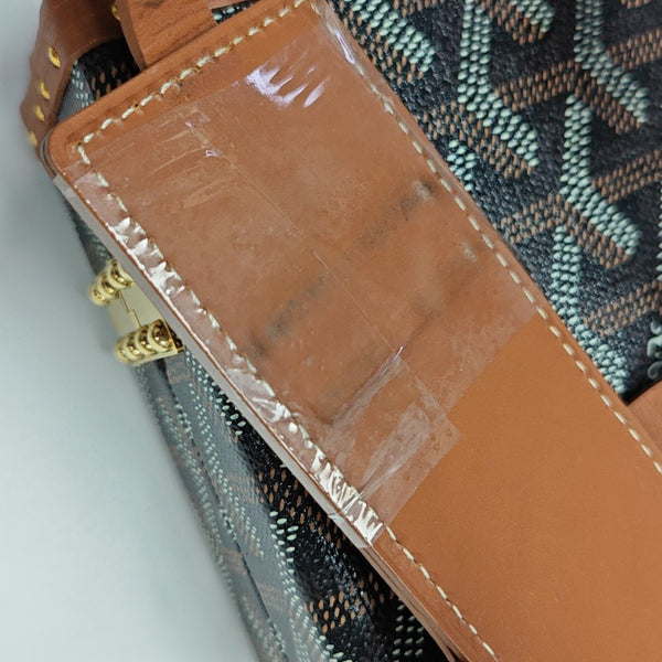 Minaudière Coated Canvas Black
