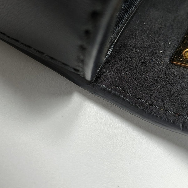 Calfskin Crossbody Bag Black