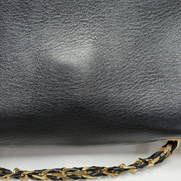 Calfskin Crossbody Bag Black