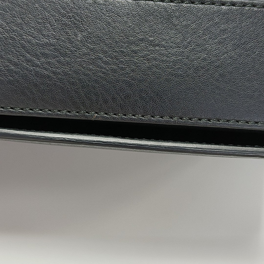 Calfskin Crossbody Bag Black