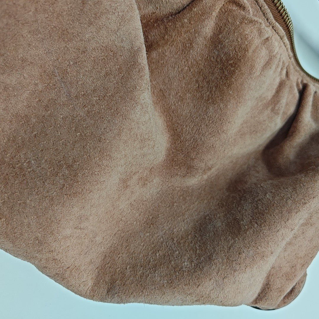 Suede Shoulder Bag Pink